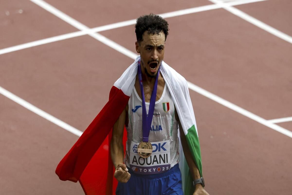 Aouani conquista il bronzo nella maratona ai Mondiali di atletica
