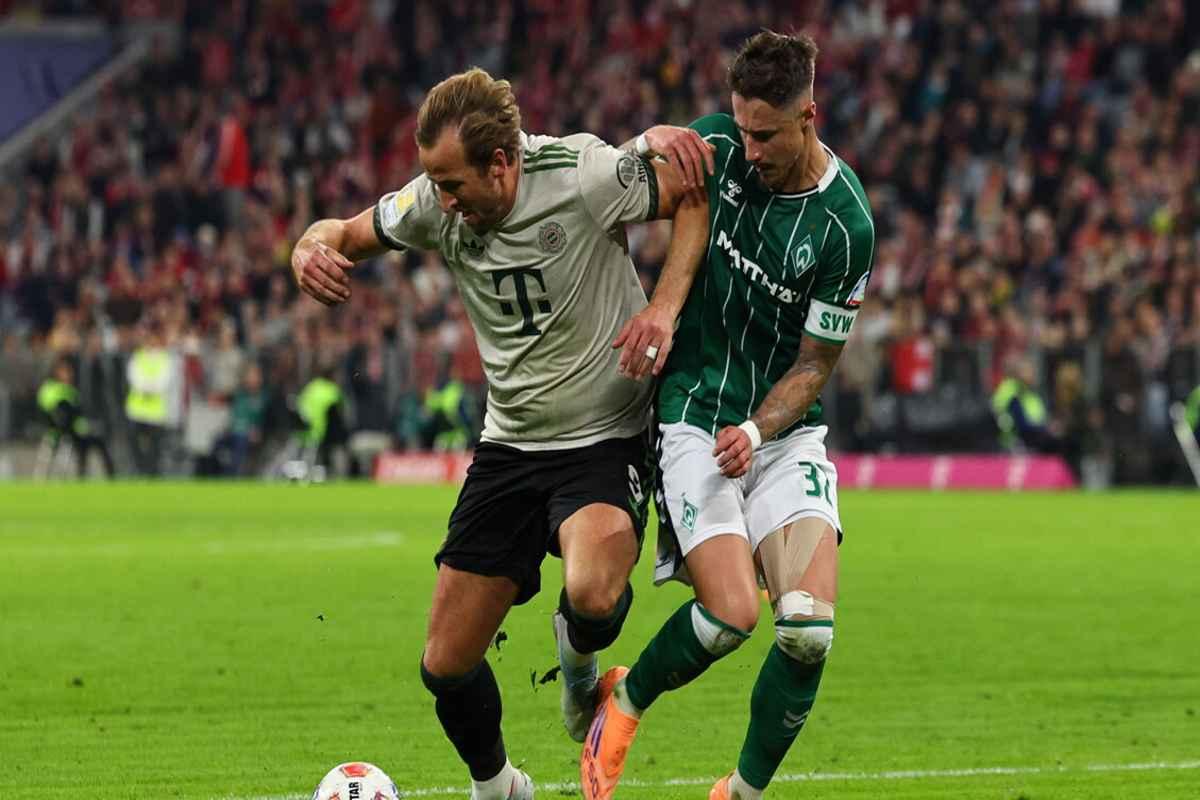 Bayern Monaco continua la sua marcia trionfale: 4-0 al Werder Brema per la quinta vittoria consecutiva