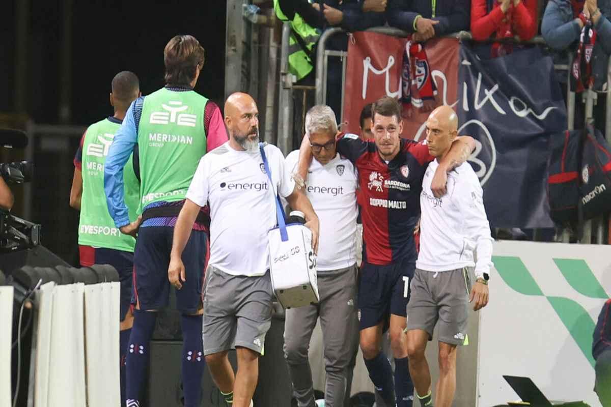 Belotti ko: Cagliari in crisi per l'infortunio al crociato