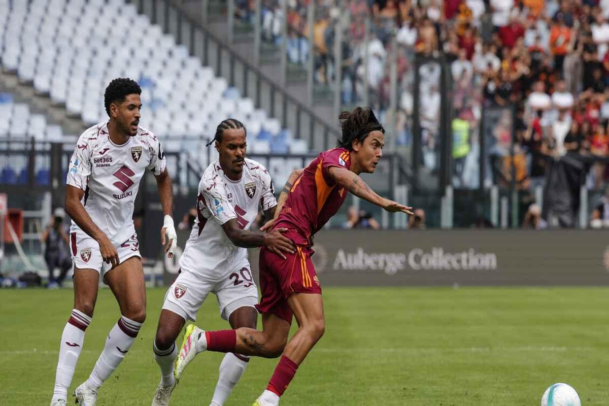 Dybala infortunato: salta il derby per una lesione alla coscia