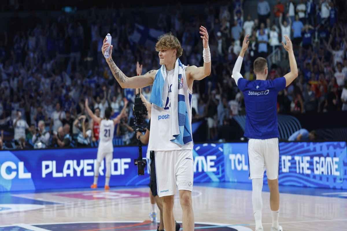 Eurobasket: la Finlandia conquista la semifinale battendo la Georgia 93-79