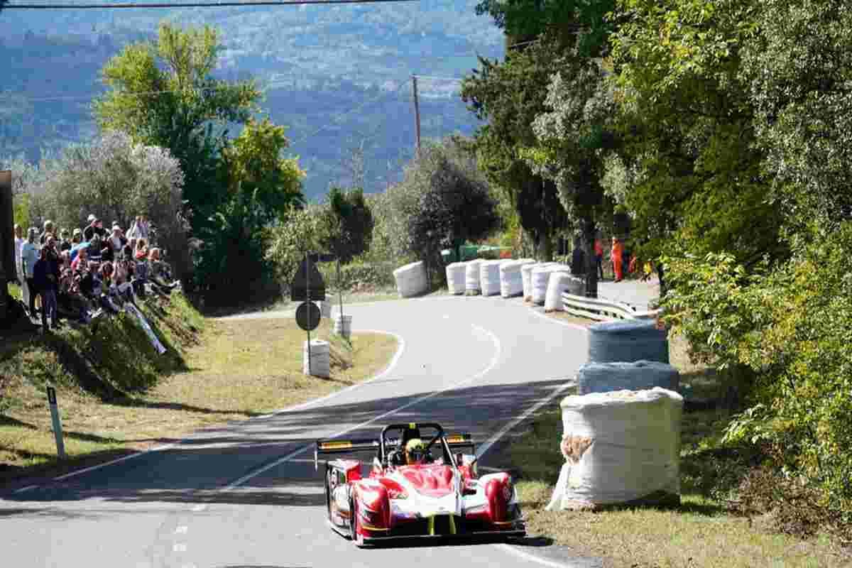 Faggioli conquista la quinta vittoria alla cronoscalata della Castellana