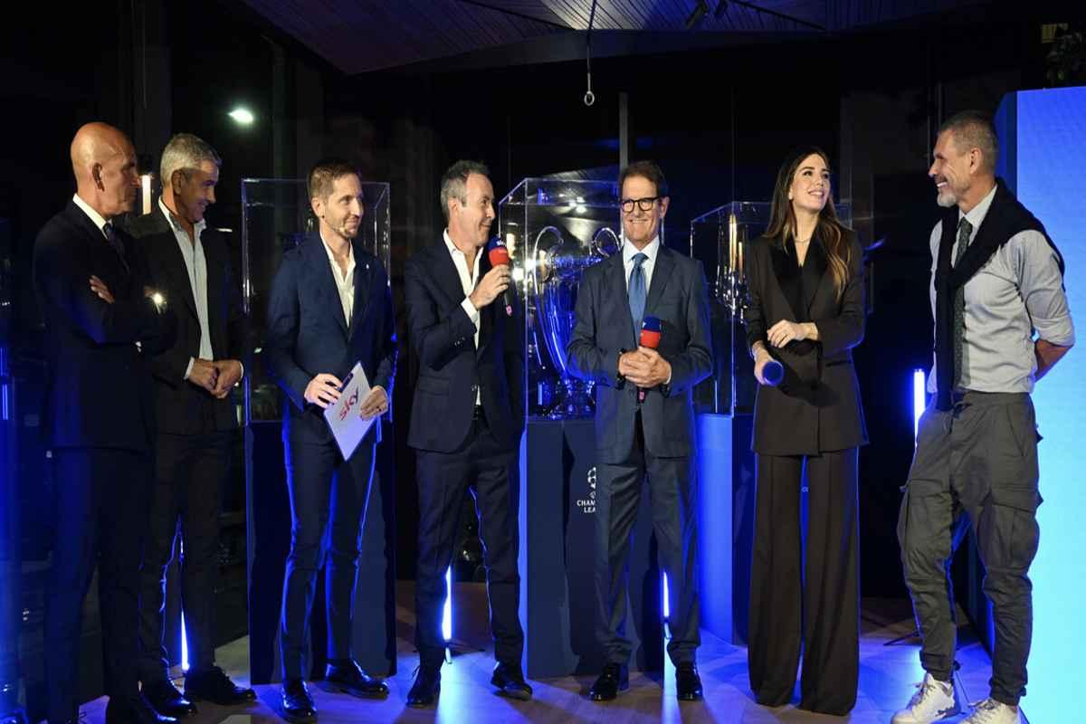 Glamour e celebrità: la scintillante presentazione delle coppe europee di Sky
