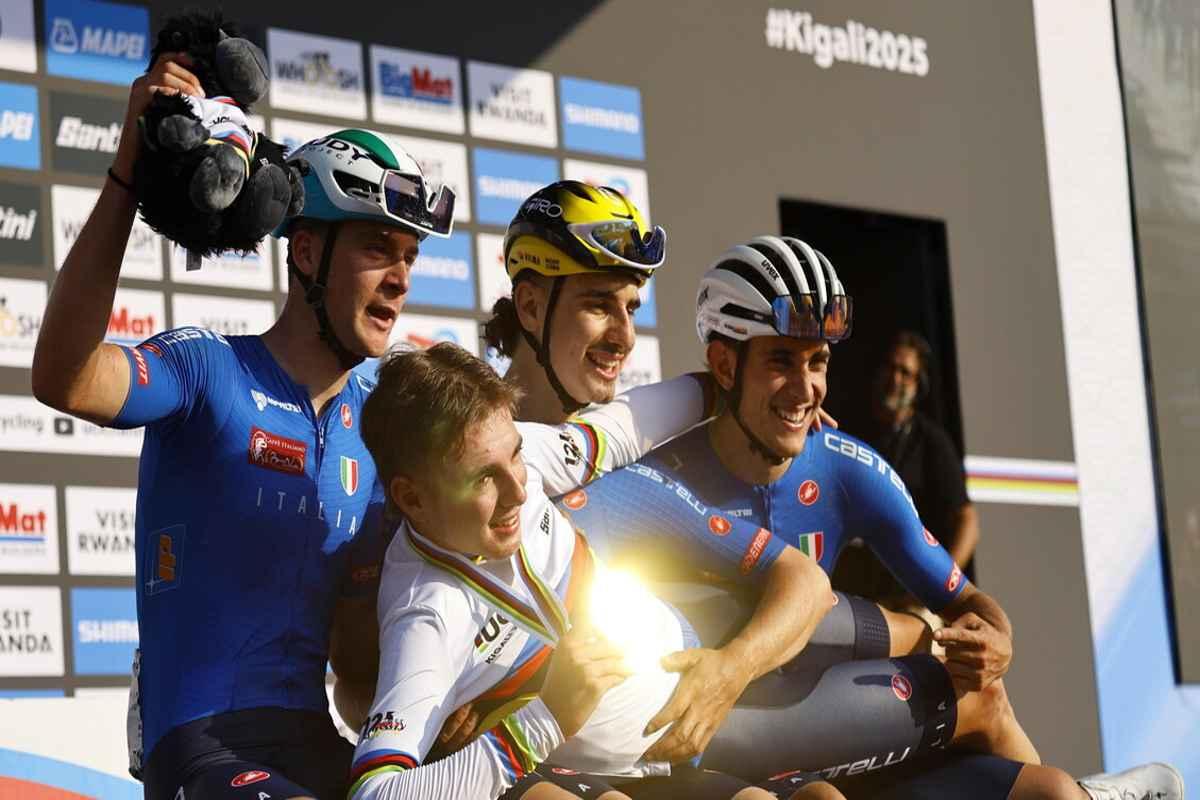 Italia trionfa nel ranking nazioni ai mondiali di ciclismo