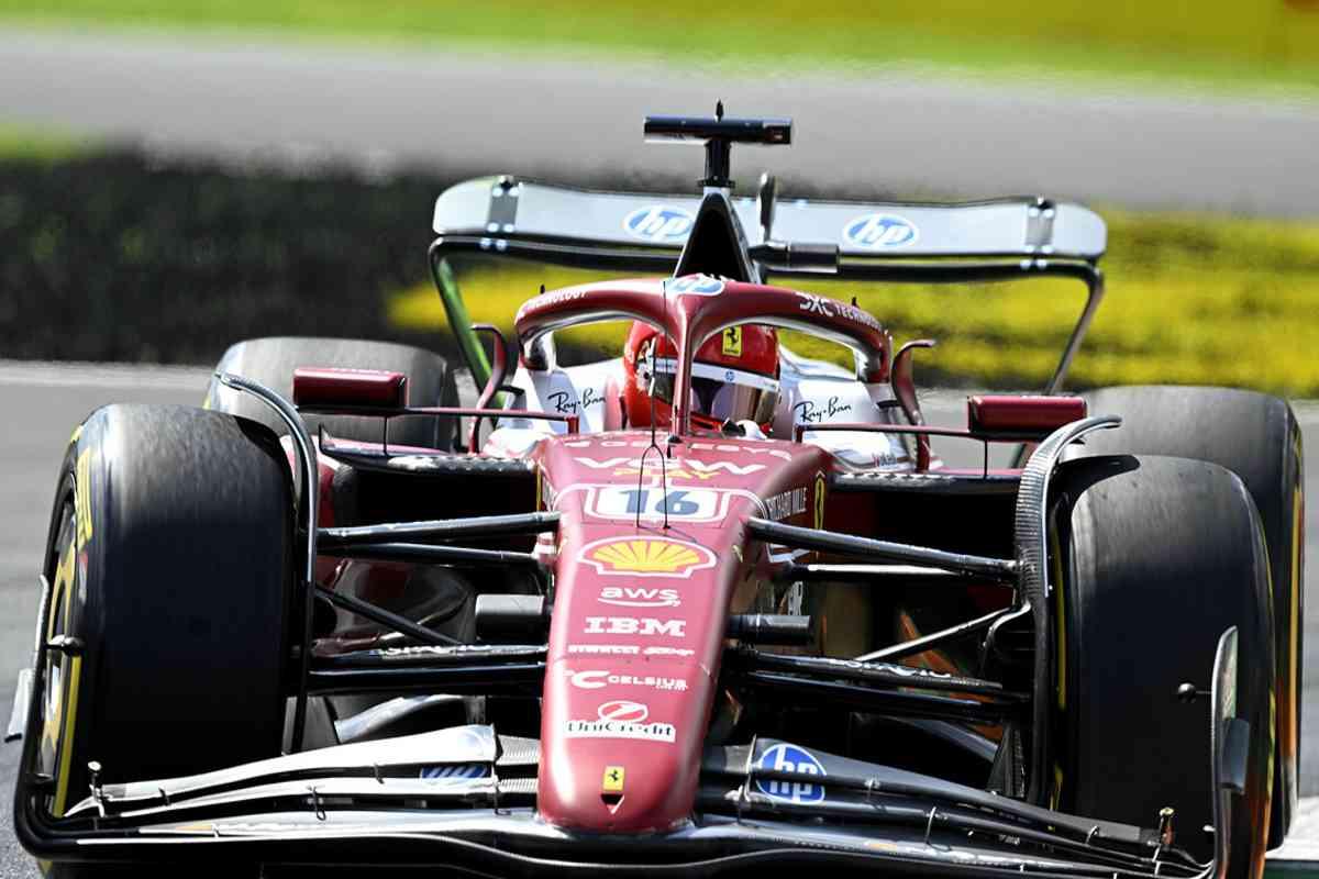Leclerc sfida Norris: la Ferrari accende la passione a Monza