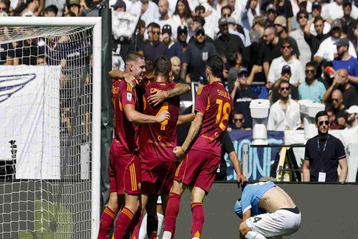 Roma trionfa nel derby della Capitale grazie a un gol di Lorenzo Pellegrini