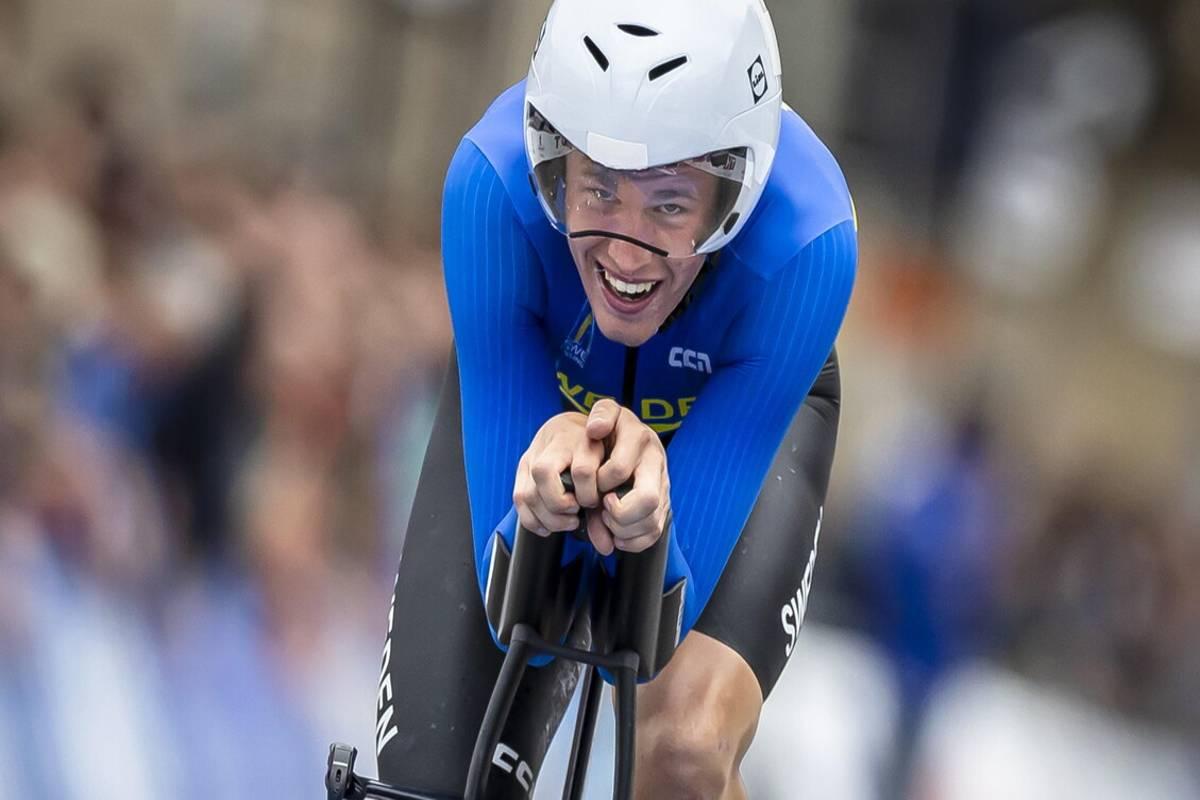 Söderqvist trionfa nel crono U.23 ai mondiali di ciclismo, mentre Finn conquista il quarto posto