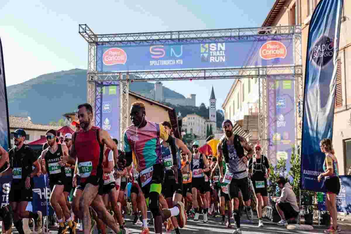 Spoleto accoglie corridori da tutta Europa per un'emozionante SN Trail Run