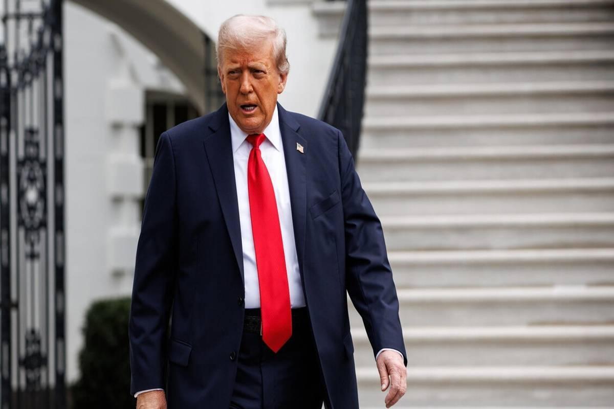 Trump fa il suo ingresso a New York per la finale Sinner-Alcaraz agli Us Open