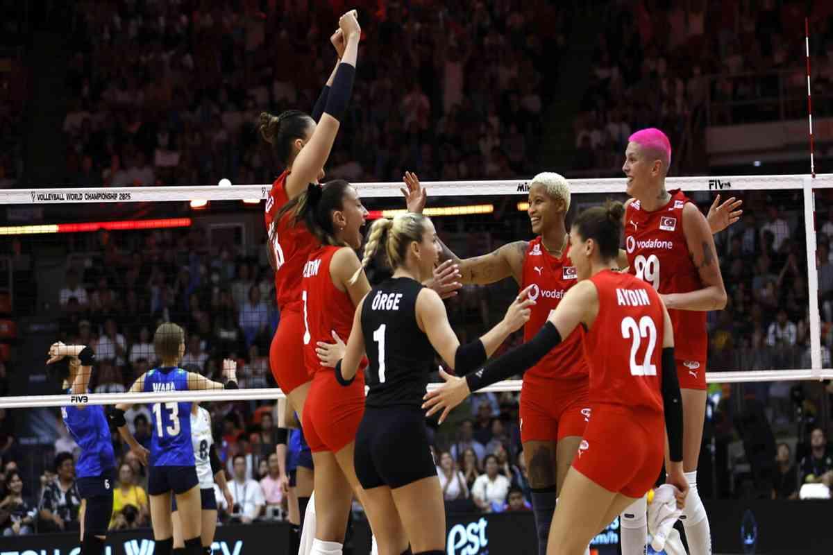 Turchia conquista la finale dopo aver battuto il Giappone nel mondiale di volley