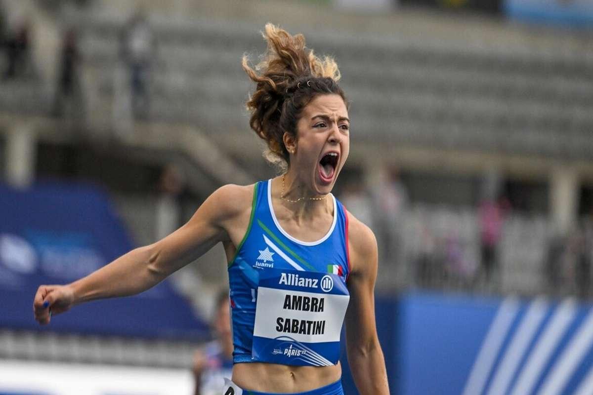 Ambra Sabatini conquista l'oro nei 100 metri ai Mondiali di atletica paralimpica