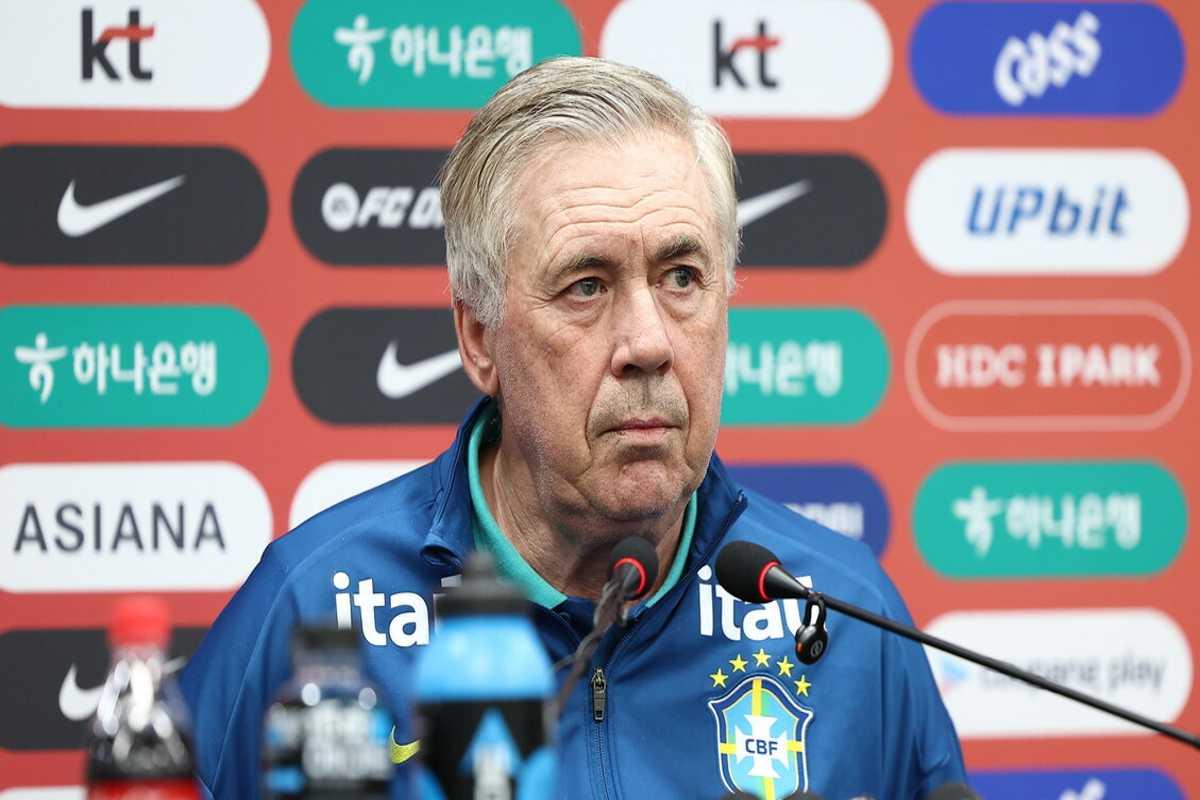Ancelotti punta alla gloria: Voglio vincere la Coppa del Mondo con il Brasile