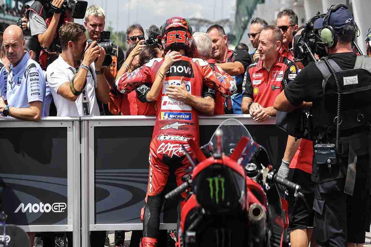 Bagnaia trionfa nella sprint in Malesia: un podio tutto Ducati!