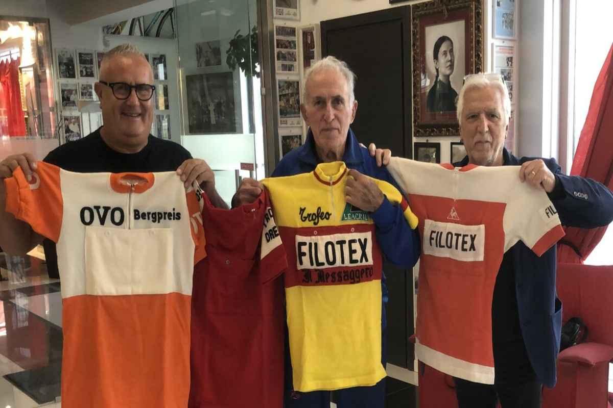 Bitossi regala le sue maglie storiche al museo Fanini: un viaggio nel ciclismo del passato