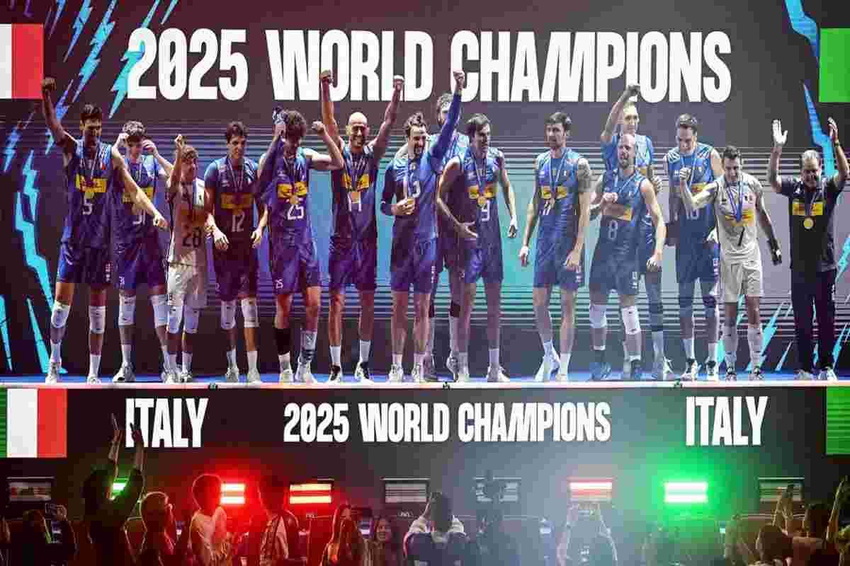 Campioni del volley in visita a Palazzo Chigi dopo il Quirinale