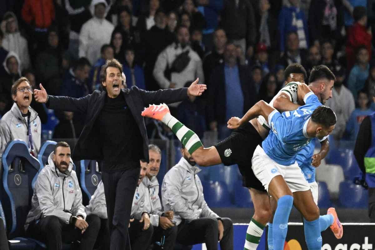 Conte sorprende: la difesa rivisitata guida il Sporting alla sconfitta in Champions