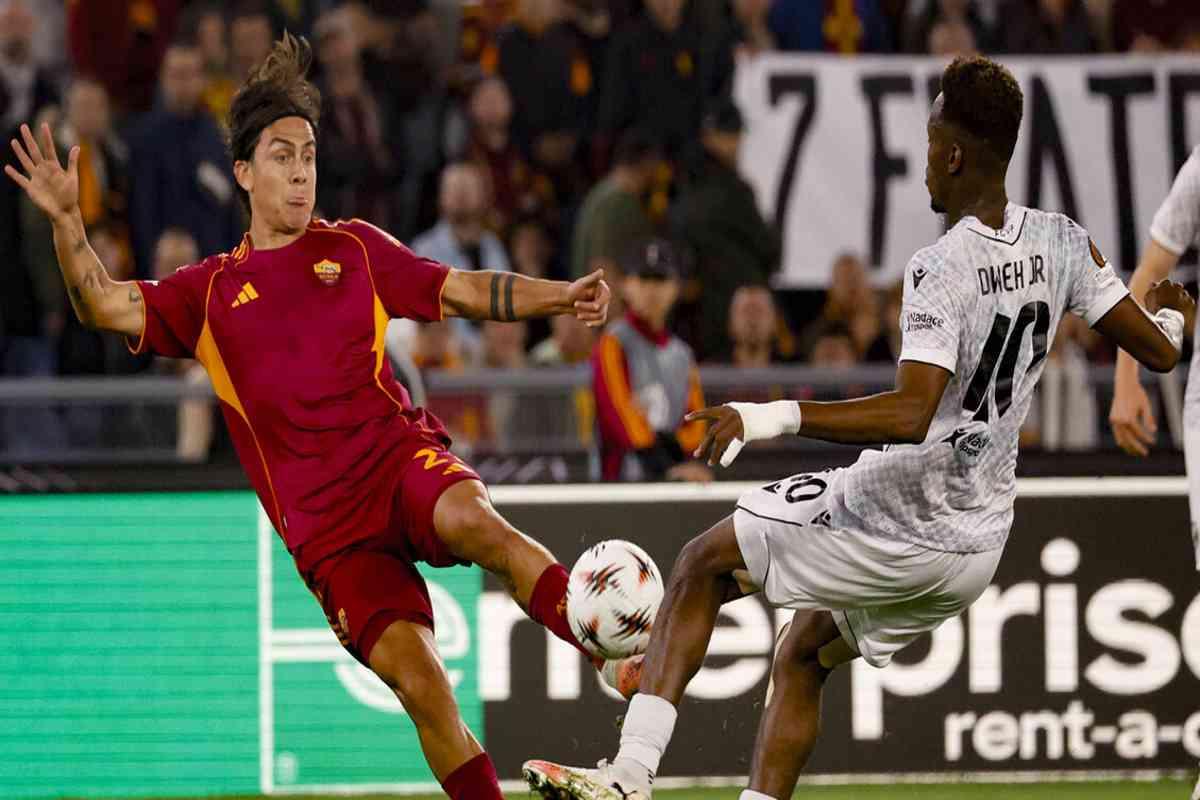 Dybala: La Roma deve ritrovare la cattiveria per brillare in Europa League