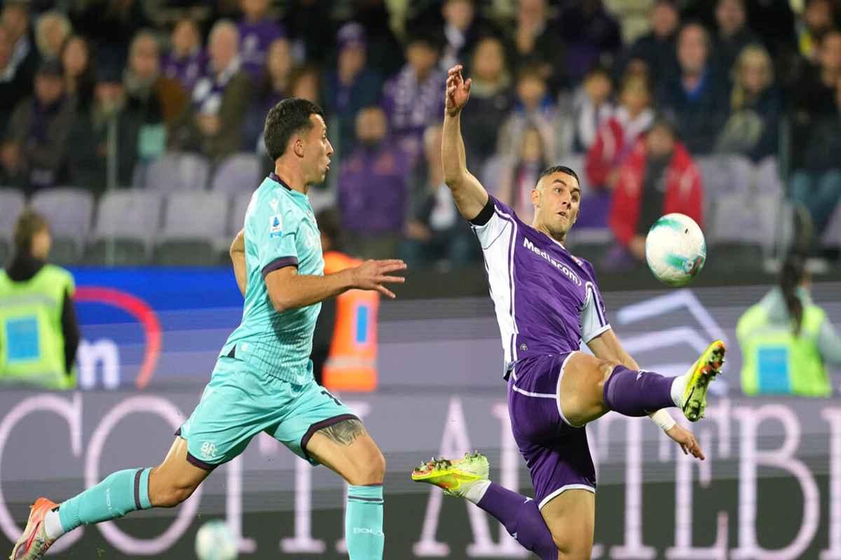 Fiorentina in rimonta: un emozionante pareggio contro il Bologna