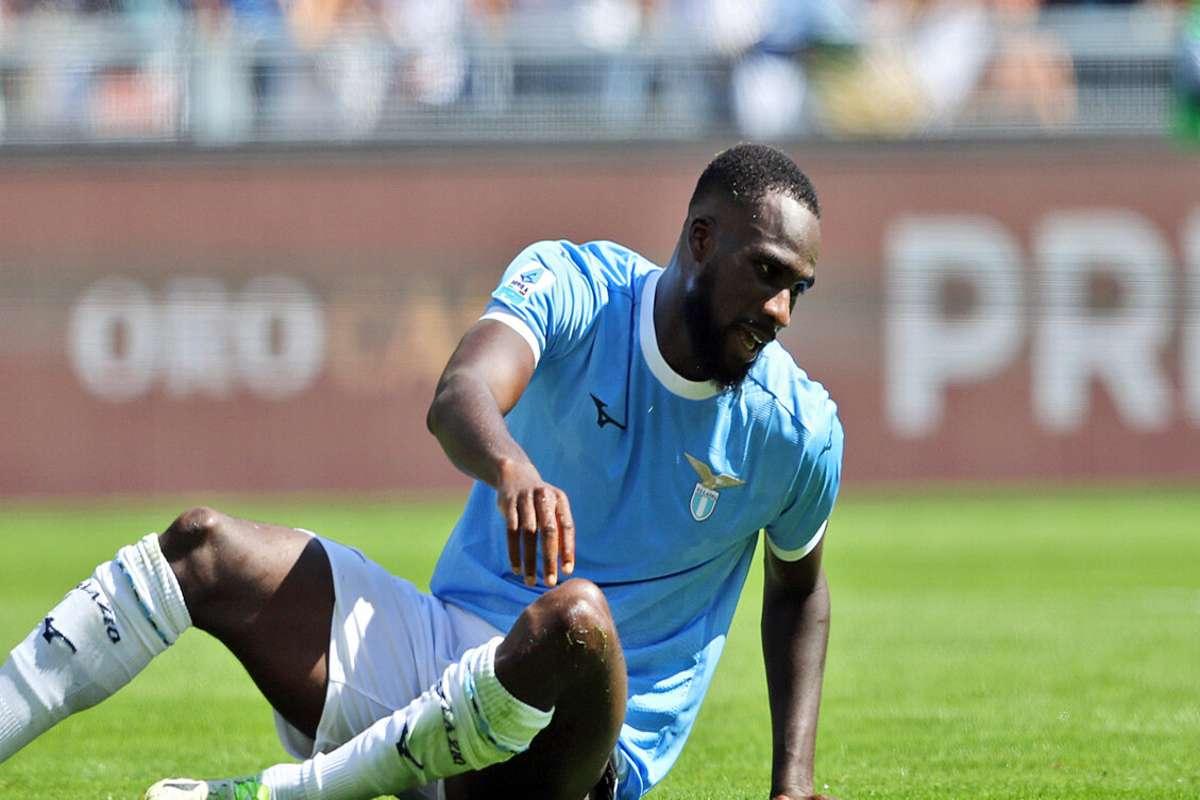 Lazio in ansia: Dia ko per distorsione alla caviglia destra