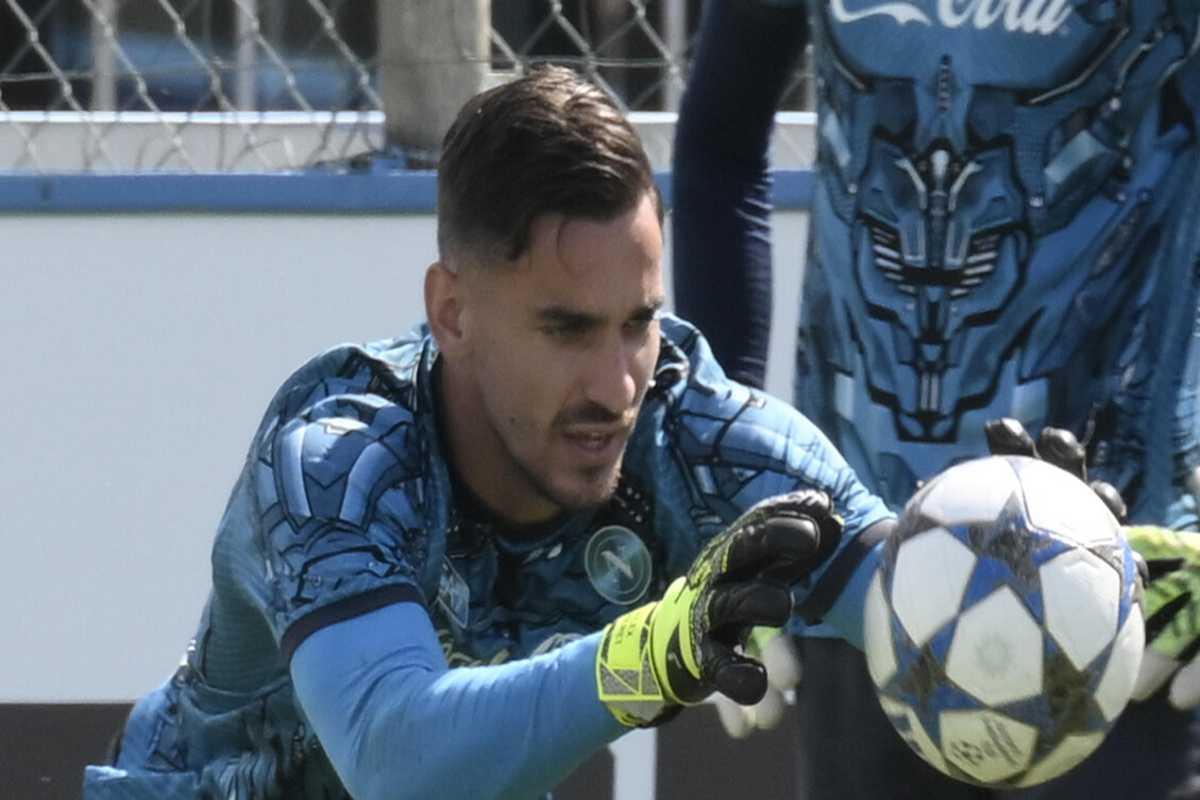Meret ko: il Napoli perde il suo portiere per un mese a causa di una frattura al piede