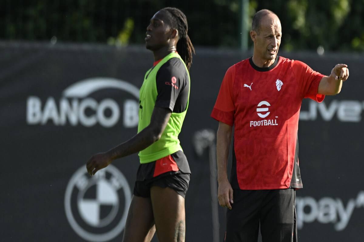 Milan: Leao si prepara a brillare sotto la guida di Allegri