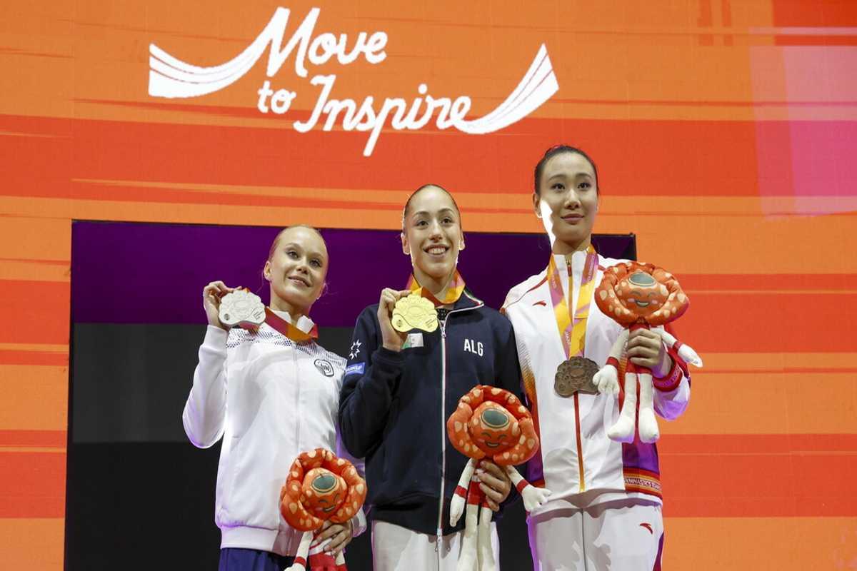 Nemour conquista il titolo mondiale alle parallele e fa la storia per l'Algeria