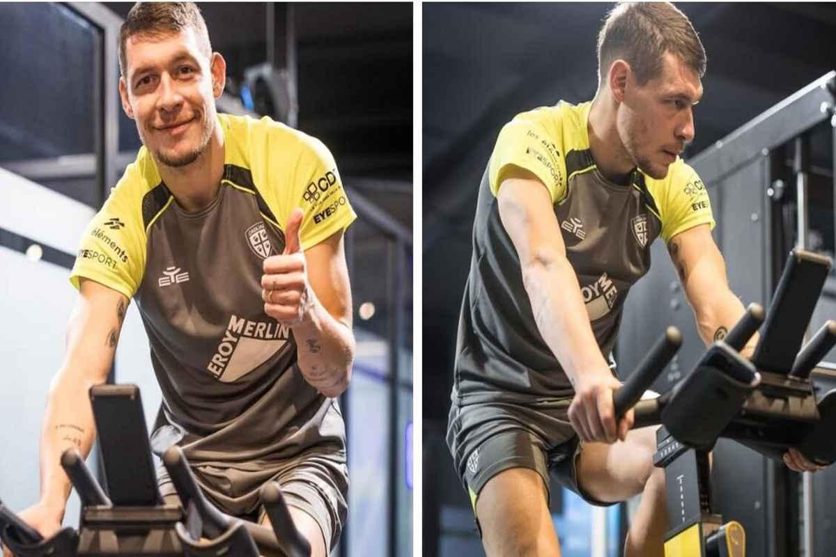 Belotti torna a casa: il recupero con il team medico del Cagliari