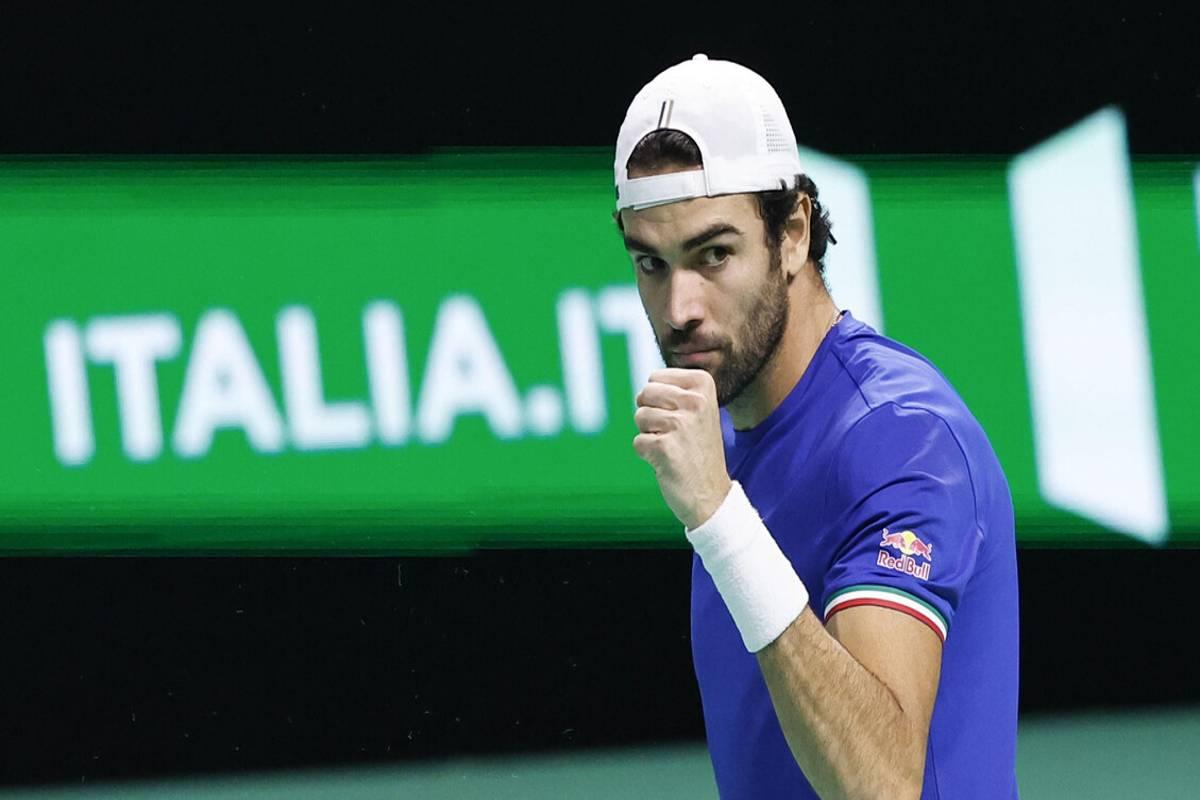 Berrettini guida l'Italia alla vittoria contro la Spagna nella finale di Davis