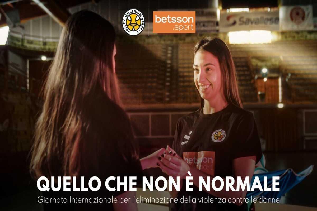 Betsson e volley Brescia uniti contro la violenza sulle donne