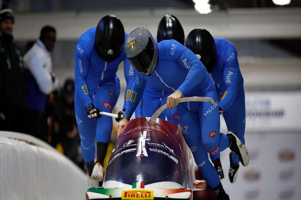 Bob: i 17 azzurri pronti per la sfida finale a Cortina