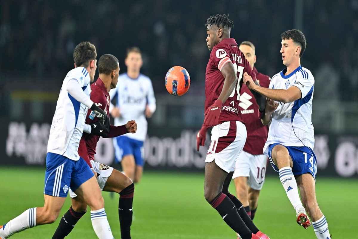Como fa il colpaccio: vittoria storica contro il Torino 5-1