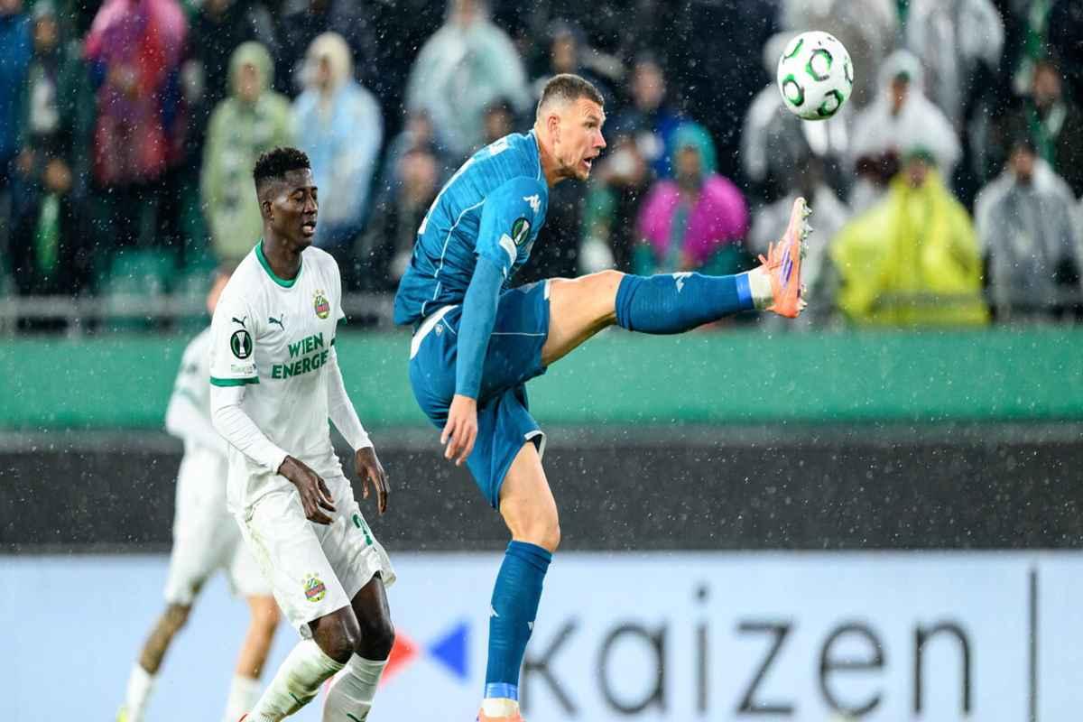 Dzeko: La sfida di avere i nostri tifosi al fianco