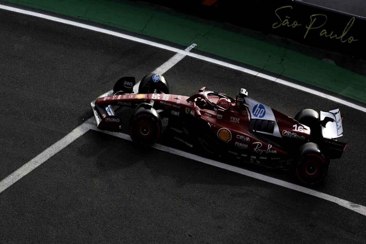 F1 Brasile: il drammatico contatto di Leclerc con Antonelli manda la Ferrari fuori gara