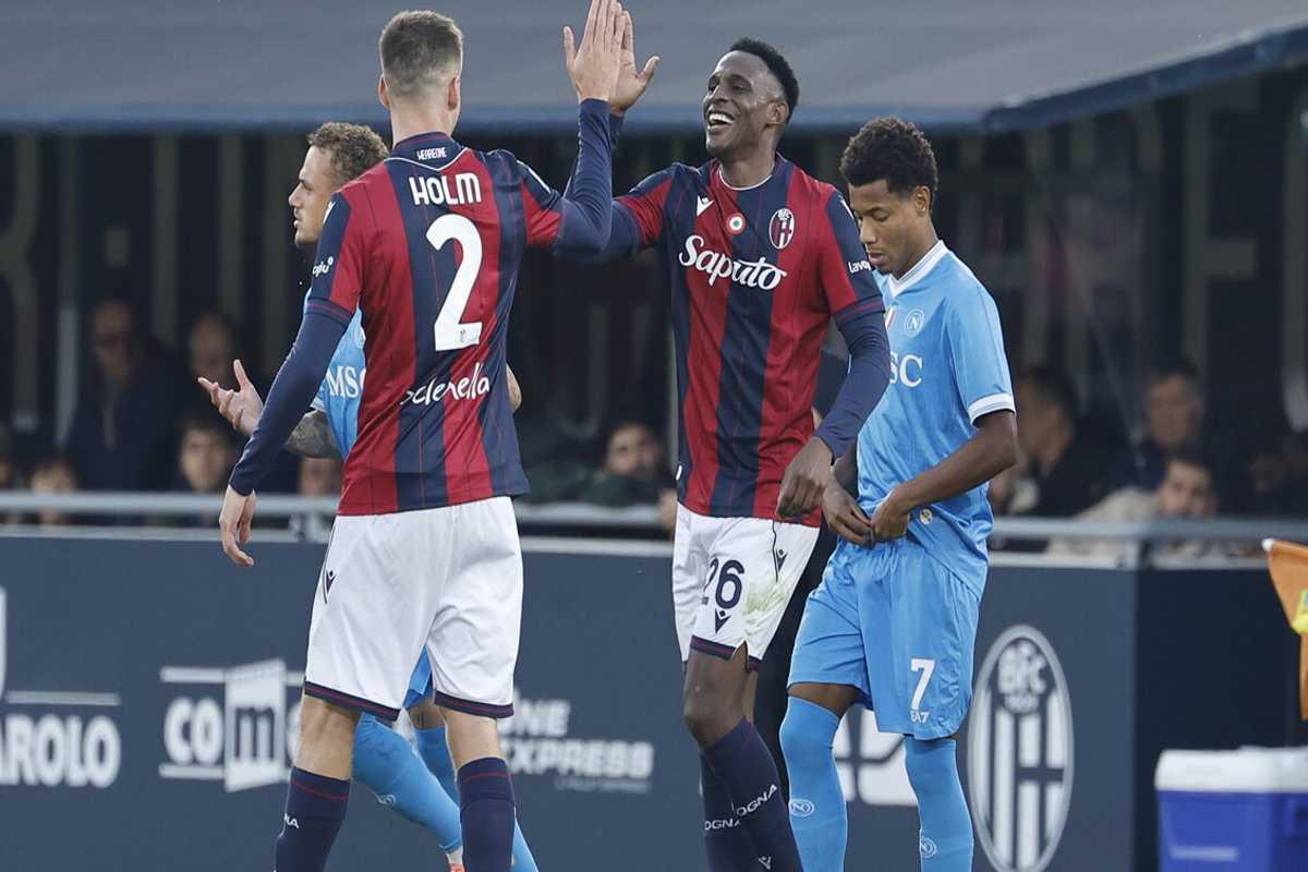 Holm si ferma: un colpo duro per il Bologna