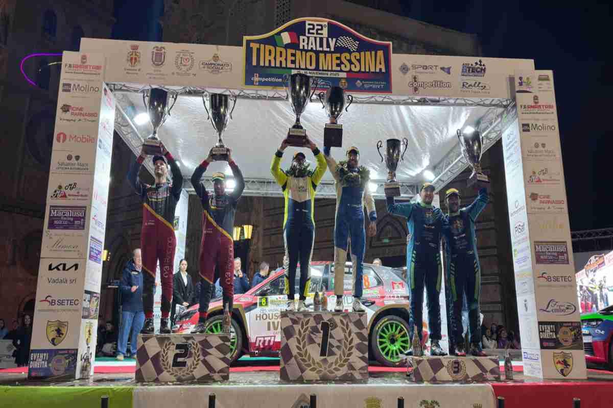 Ivan Carmellino trionfa al 22° Rally del Tirreno-Messina con un'impresa straordinaria