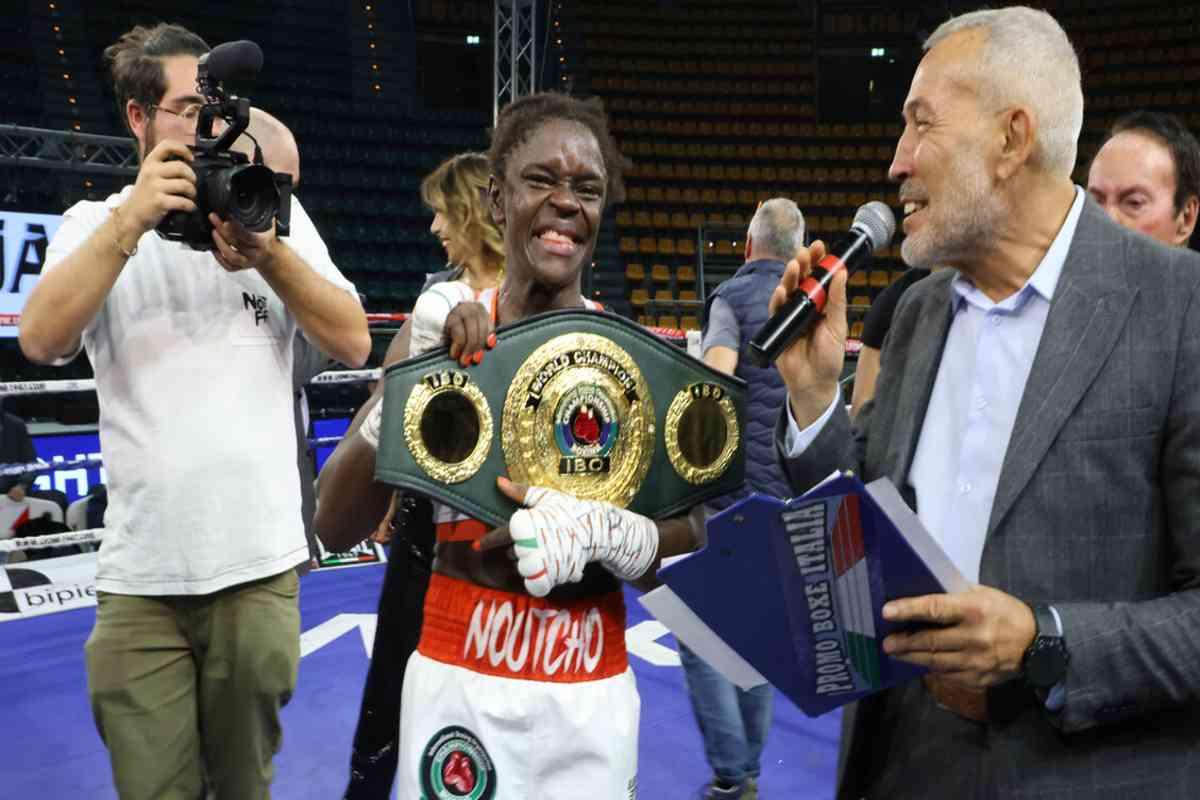 Pamela Noutcho conquista il titolo di campionessa mondiale nei pesi leggeri