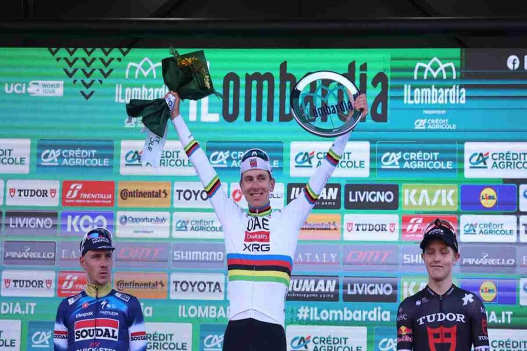 Pogacar riflette su un anno da 9: C'è sempre spazio per migliorare