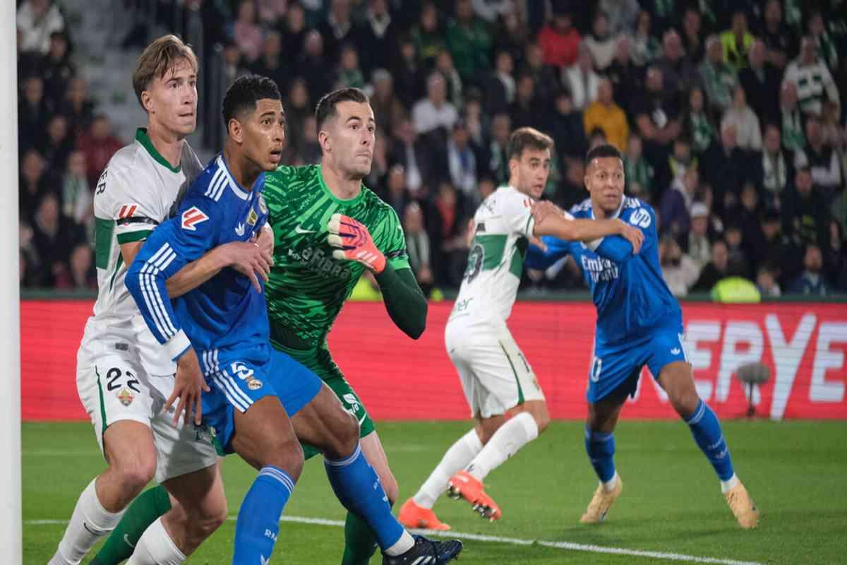 Real e Elche si dividono la posta, il Barcellona si avvicina a -1