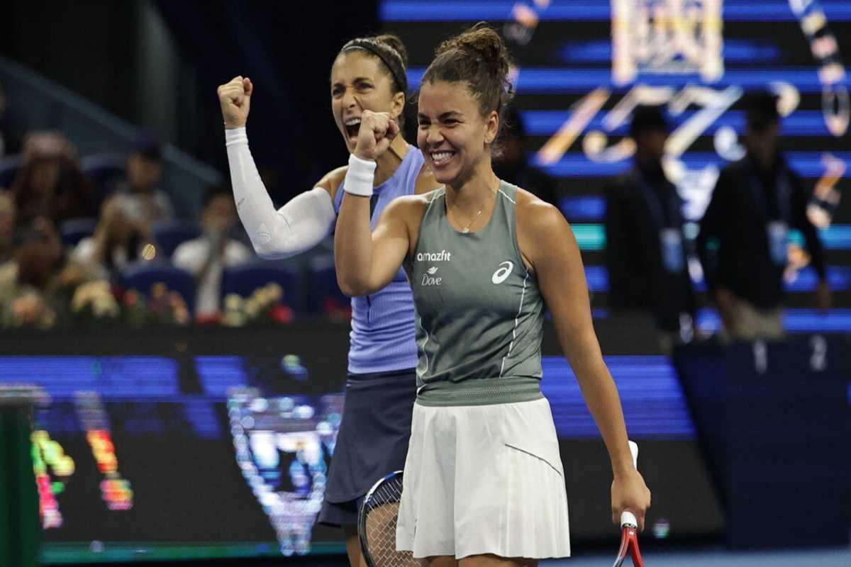 Wta Finals: Errani e Paolini brillano in un match straordinario