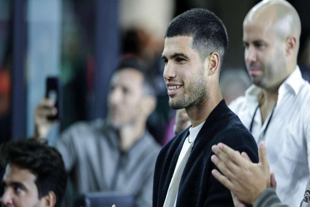 Alcaraz sfida Fonseca nella spettacolare esibizione di tennis a Miami