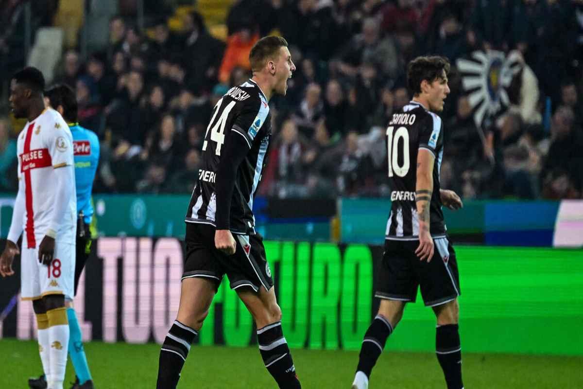Genoa trionfa a Udine: il gol decisivo di Norton Cuffy sigilla la vittoria