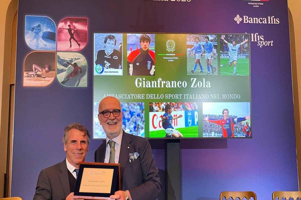 Gianfranco Zola: il volto dello sport italiano nel mondo
