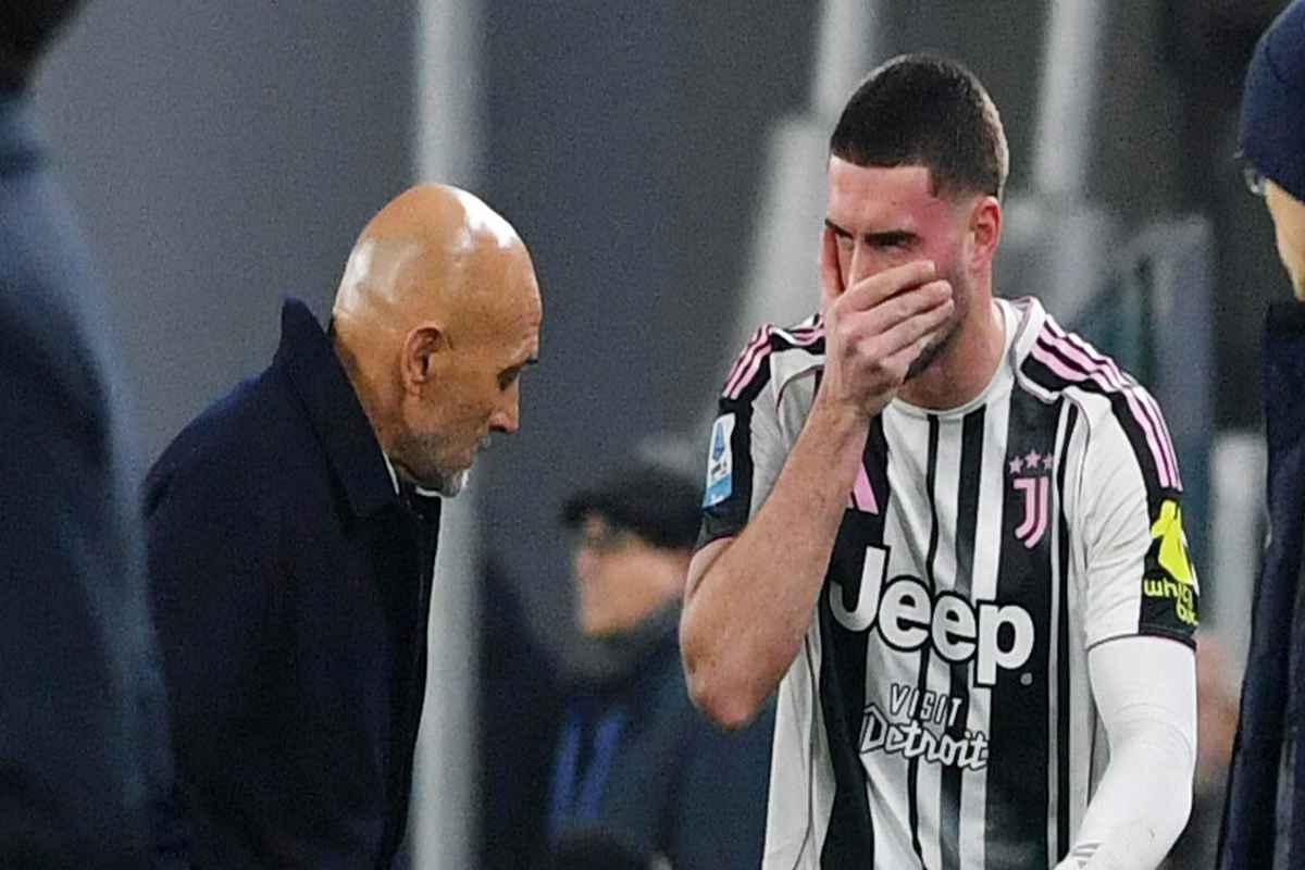 Juventus in crisi: Vlahovic out per infortunio grave