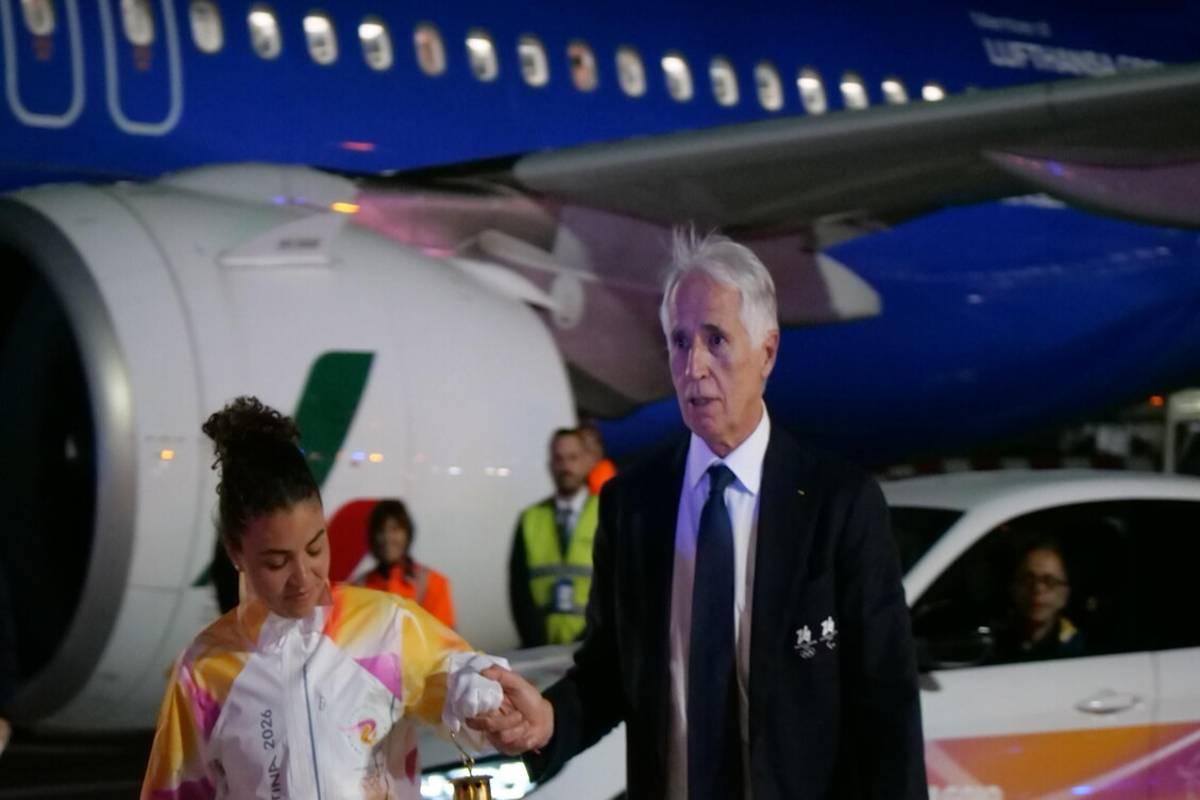 Milano Cortina: Malagò esalta la fiamma olimpica e alza le aspettative