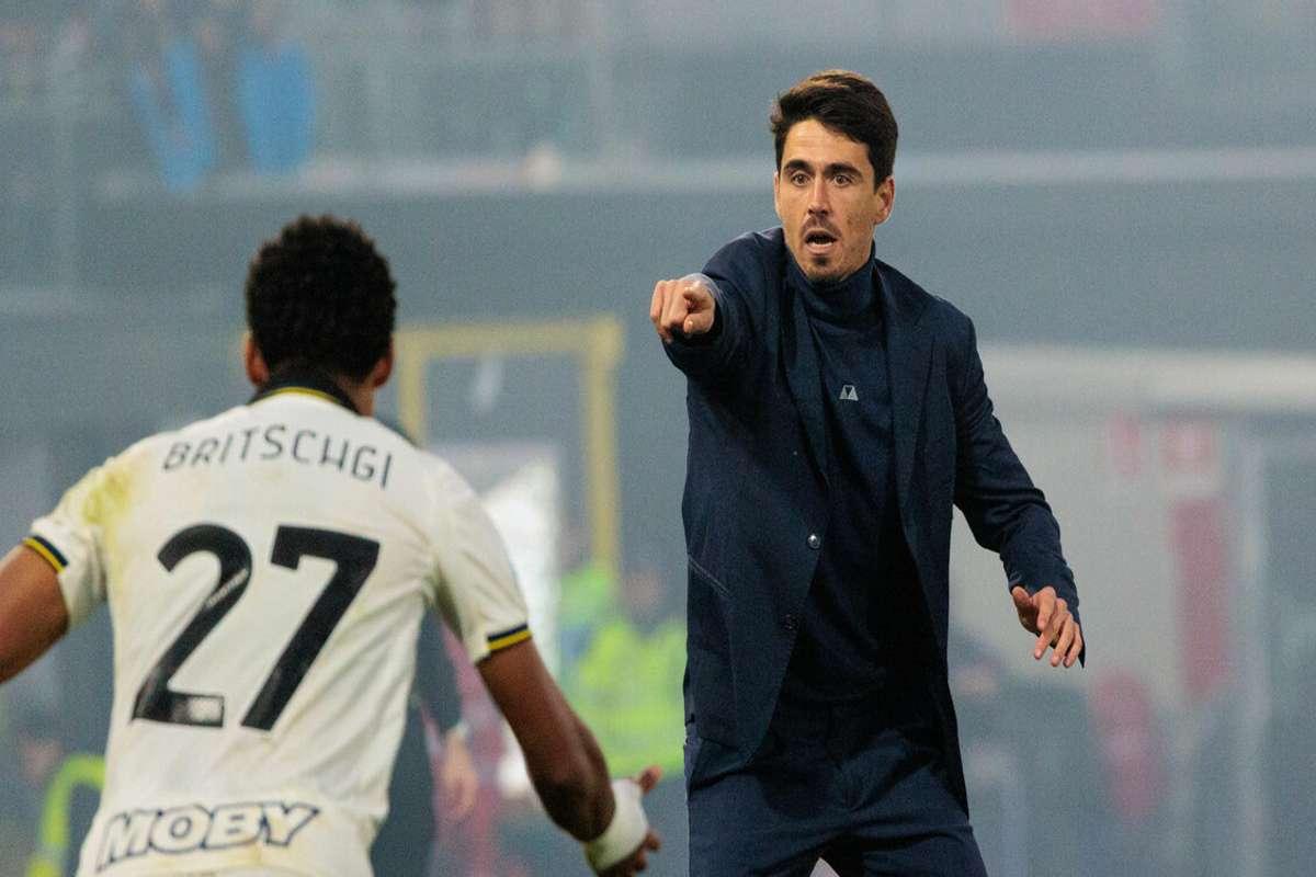 Parma: Cuesta commenta il cambio di Oristanio e la scelta necessaria per la squadra