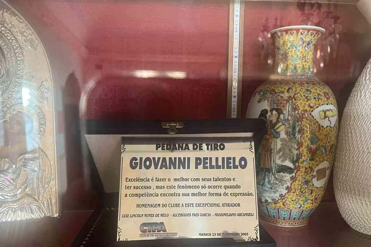 Pellielo inaugura in Brasile un campo di tiro a volo a lui dedicato