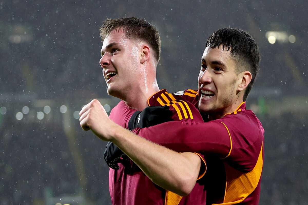 Roma trionfa a Glasgow con un 3-0, Bologna in rimonta a Vigo