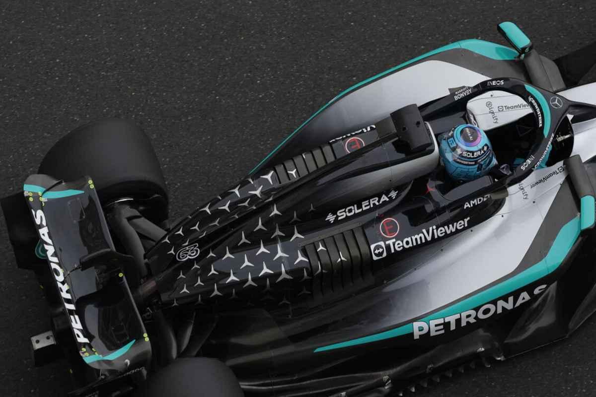 Russell domina le ultime libere di Abu Dhabi, Hamilton coinvolto in un incidente