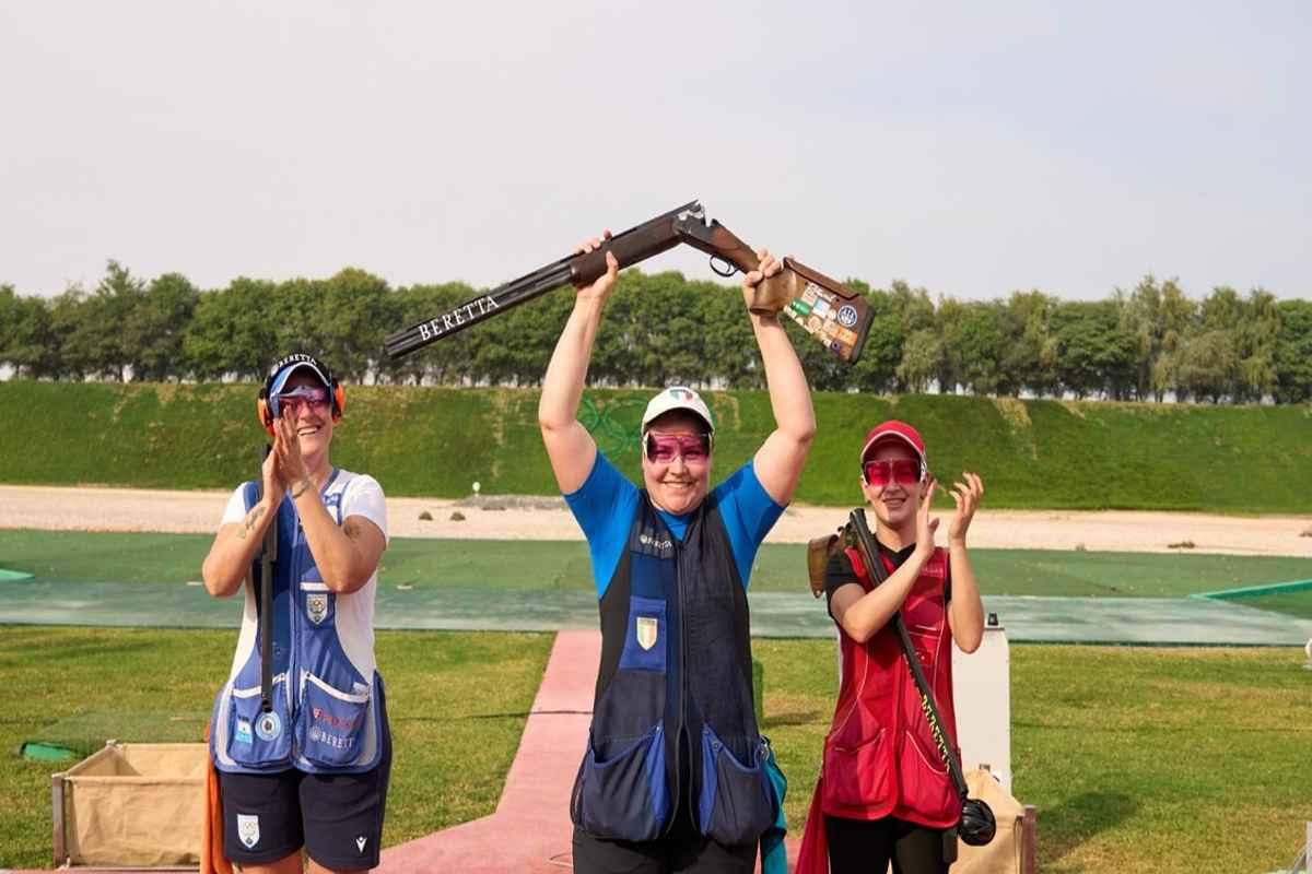 Trap donne: Stanco conquista l'oro nella finale di coppa del mondo