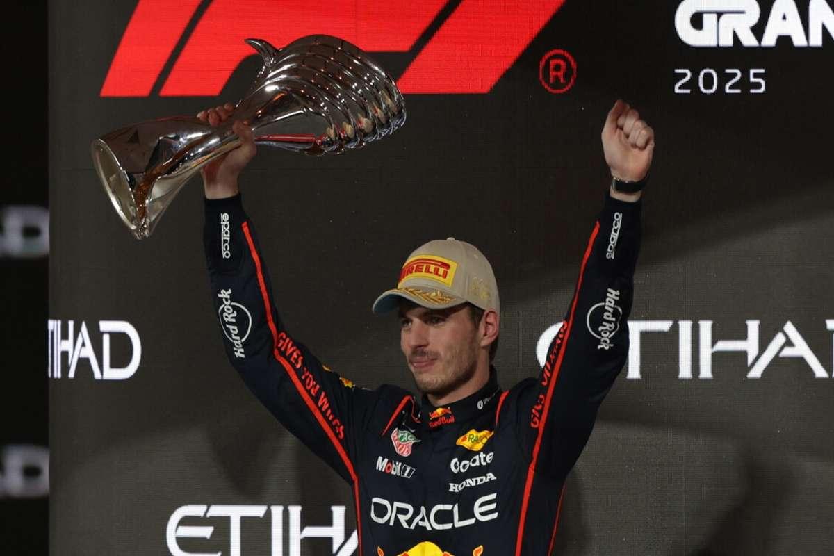 Verstappen eletto miglior pilota 2025 dai team principal: un futuro da campione
